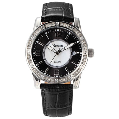 Women's Watches Nesun Switzerland Luxury Brand Japan Quartz Watch Women Diamond Wristwatches Waterproof Relogio Feminino N6261-1