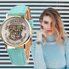 2019 Fashion Casual lovers' watches  leather deployment bucket Wrist Watches Geneva Quartz Harry Potter Medal men Watches new