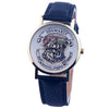 2019 Fashion Casual lovers' watches  leather deployment bucket Wrist Watches Geneva Quartz Harry Potter Medal men Watches new