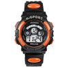 Hot Sale Waterproof Children Watch Boys Girls LED Digital Sports Watches Silicone Rubber watch kids Casual Watch Gift 533
