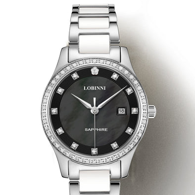 Top Switzerland Luxury Brand Wristwatches LOBINNI Japan Import Quartz Watch Women Fashion Ladies Clock Water Resistant  L2005L-2