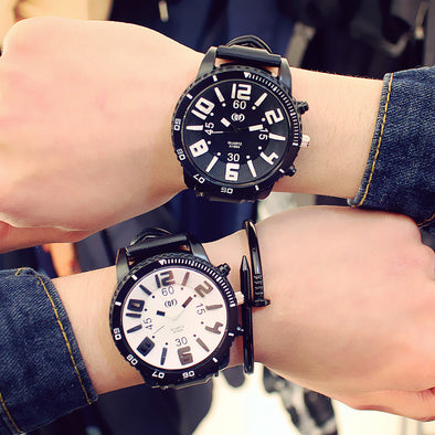 2019 Luxury Brand Quartz Couple Watch For Men Women Lover Wrist Watches Leather Dial Hour Digital Watches Clock Reloj Relojes