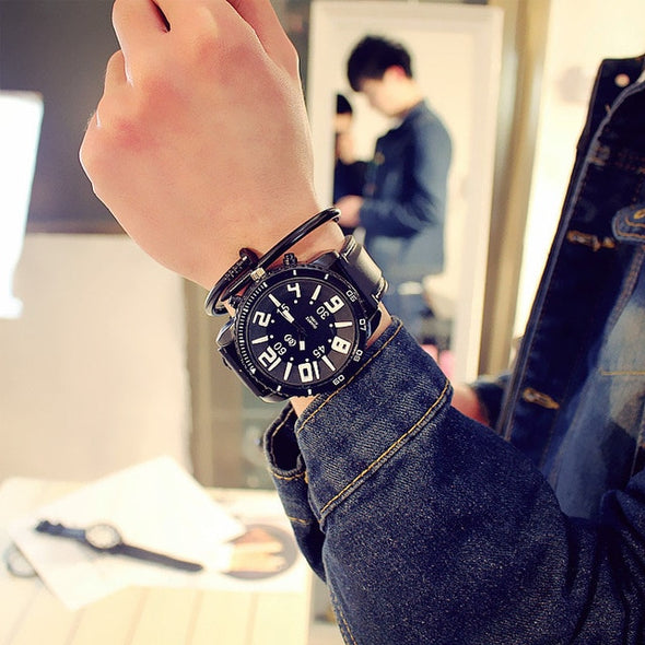 2019 Luxury Brand Quartz Couple Watch For Men Women Lover Wrist Watches Leather Dial Hour Digital Watches Clock Reloj Relojes