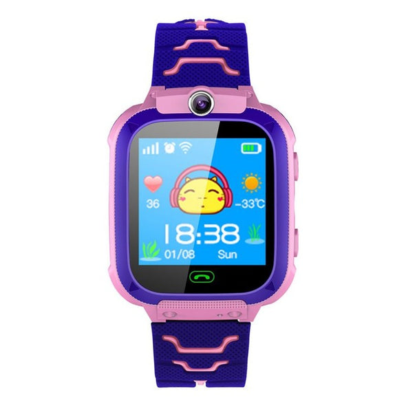 2019 New Children's Smart Waterproof Watch, Anti-lost Kid Wristwatch With GPS Positioning and SOS Function For Android and IOS