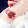 Fashion Cute Children's Watches Girls Watches Kids Candy Color Starry Sky Silicone Student Children Wrist Watches Drop shipping