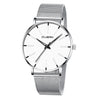 CUENA Watch Men Masculine Relogio Luxury Reloj Hombre Quartz Watches Stainless Steel Dial Casual Wristwatch reloj hombre 2018