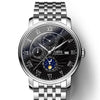Switzerland LOBINNI Men Watches Luxury Brand Wristwatches Seagull Automatic Mechanical Clock 316L Ss relogio masculino L1023-8