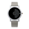 2019 hot sale back belt belt couple table Casual romantic style mini smoke yellow mirror alloy case set rhinestone quartz watch