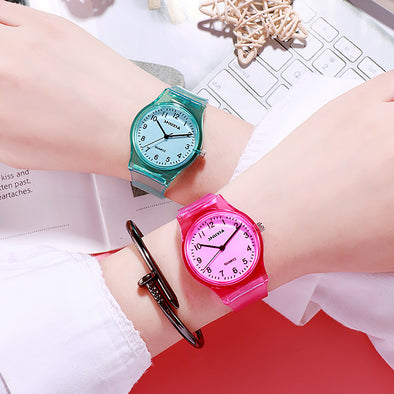 Fashion Silicone Wrist watches for kids children watch kid Casual Pure Color watch children Gift For Girls JBRL relogio infantil