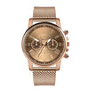 Luxury Quartz Watch For Women Female Men Lovers Couple mujer Wristwatch Milanese Stainless Steel Dial Band 2019 New Arrival