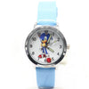 NEW Cute 3D Cartoon Lovely Girls Boys Children Watches Sonic Quartz Wrist Kids Watch Very Popular Clock kol saati relogios elsa