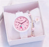Fashion Kids Watch Lovely Colorful Creative Strawberry Cartoon Dial Design Children Watches Casual Cute Girls Clock Gift