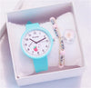 Fashion Kids Watch Lovely Colorful Creative Strawberry Cartoon Dial Design Children Watches Casual Cute Girls Clock Gift