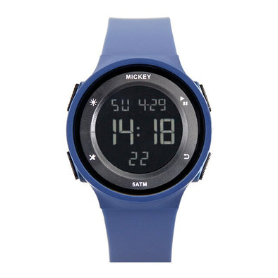 Disney Digital Kids Men Watches for Boys 5ATM Waterproof Calendar Time Swim Fashion Sport Clock Silicone Strap Useful Gift Box