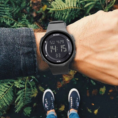 DISNEY Sport Student Children Watch Kids Watches Boys Girls Clock Child LED Digital Wristwatch Electronic Wrist Watch for Boy