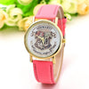 Ho Harry Potter watch fashion watch leather brand watch casual hot sale wear quartz watch for men and women erkek kol saati