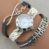 Relojes Mujer Harry Plane Pendant Infinity Love Digital Watch Hot Fashion Jewelry