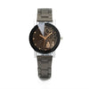 Hot 2019 New Student Couple Stylish Glass Steel Band Quartz Watch парные часы