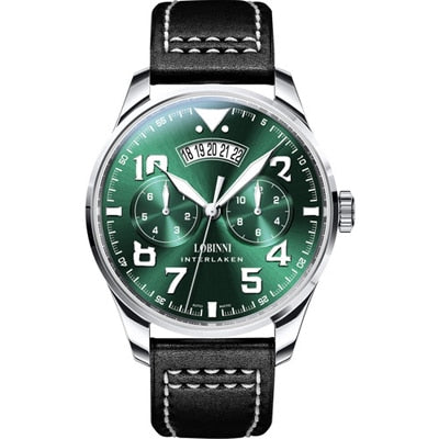 Top Brand Switzerland LOBINNI Men Watches Japan MIYOTA 9122 Automatic Mechanical MOVT Men's Sapphire relogio masculino L16051-5