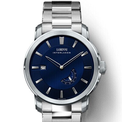 Luxury Brand LOBINNI Watch Men Japan Top Automatic Mechanical MOVT Sapphire Waterproof relogio Stainless Steel Clock L16014-7