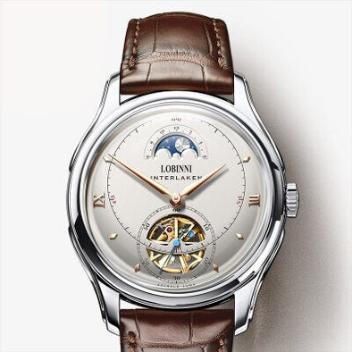 Japan Top MIYOTA Automatic Mechanical MOVT Switzerland Luxury Brand LOBINNI Watch Men Sapphire Waterproof Men's Clock L13022-4