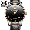 Switzerland BINGER watches men luxury brand business Mechanical Wristwatches Auto Date men's watch B-5005-8