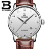 Switzerland BINGER watches men luxury brand business Mechanical Wristwatches Auto Date men's watch B-5005-8
