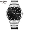 FRANCE AILUO Men Watches Luxury Brand Ultra-thin Watch Men Sapphire Waterproof reloj hombre Japan Miyota Movement Clock A7073M