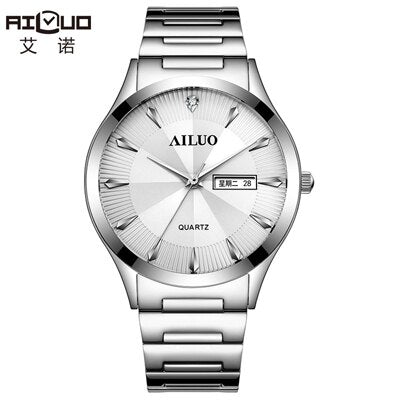 FRANCE AILUO Men Watches Luxury Brand Ultra-thin Watch Men Sapphire Waterproof reloj hombre Japan Miyota Movement Clock A7073M