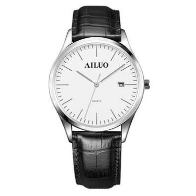 France Luxury Brand AILUO Couple's Watches Quartz Movement Women‘s Wristwatches Ultra-thin Watches Waterproof reloj mujer A7082L