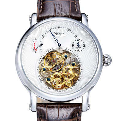 Switzerland Luxury Brand Nesun Hollow Tourbillon Watch Men Automatic Mechanical Men's Watches Sapphire Waterproof clock