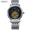 Switzerland Luxury Brand Nesun Hollow Tourbillon Watch Men Automatic Mechanical Men's Watches Sapphire Waterproof clock