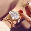 Nesun Women's Creative Fashion Luxury Top Brand Watches Women Waterproof Diamond Analog Quartz Wristwatches Relogio Feminino
