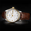 2018 New Fashion Men Watch Waterproof Week Calendar Rhinestone Stainless Steel Business Automatic Watch Men Watch Male Clock