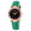 CUENA Women Wrist Watches Leather Band CUENA Analog Quartz Diamond lady watch minimalistic watch female relogio feminino