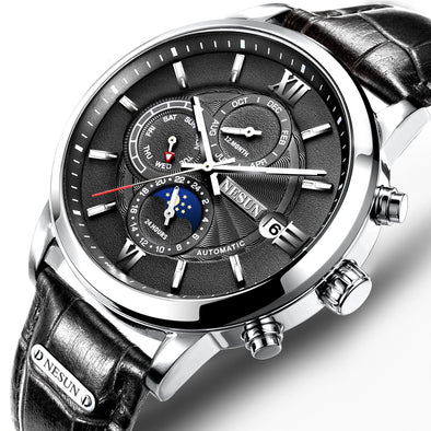 Switzerland Nesun Watch Men Luxury Brand Automatic Mechanical Men Watches Sapphire relogio masculino Luminous Waterproof N9027-2