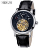 NESUN Luxury Business Men's Hollow Tourbillon Watch Automatic Mechanical Wristwatches Men Sapphire Waterproof Relogio Masculino