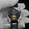 Nesun Tourbillion Automatic Mechanical Skeleton Men's Watches Luxury Brand Watch Men Waterproof relogio masculino clock N9038-2