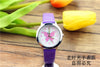 Free shipping kids lovely butterfly dial quartz watch little boys and girls leanr to time animals face luminous hands gift clock
