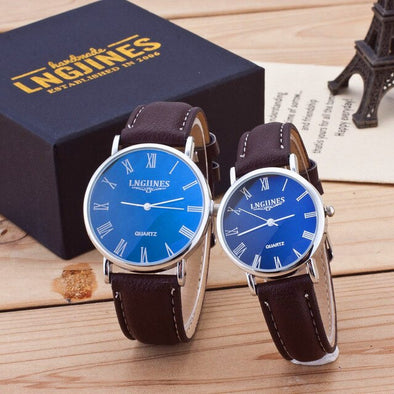Men Watches Luxury Brand Thin Full Genuine Leather Simple Elegant Waterproof Quality Watch Couple Lovers Casual Quartz Watches