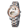 Switzerland New Luxury Brand Nesun Hollow Women Watch Automatic Self-Wind Stainless steel Clock Waterproof Watches women N9061-4