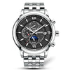 Switzerland Nesun Watch Men Luxury Brand Automatic Mechanical Men Watches Sapphire relogio masculino Luminous Waterproof N9027-1
