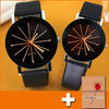 Lovers Watch Women Men Clock Couple Wrist Watches For Love Ladies Female Male Quartz Wristwatch Hours Girlfriend Boyfriend Gifts