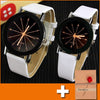 Lovers Watch Women Men Clock Couple Wrist Watches For Love Ladies Female Male Quartz Wristwatch Hours Girlfriend Boyfriend Gifts