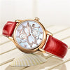 Watch Women 2018 Quartz Wristwatches Calendar Waterproof Luminous Rose gold Silver Watch Ceramic Band Women Watch Montre Homme