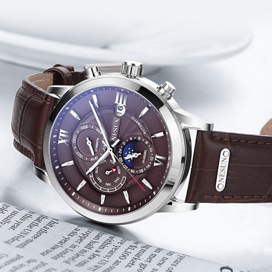 NESUN Men Luxury Top Brand Automatic Mechanical Wristwatches Luminous Sapphire Waterproof Sports Watches Clock Relogio Masculino