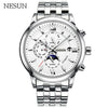 NESUN Men Luxury Top Brand Automatic Mechanical Wristwatches Luminous Sapphire Waterproof Sports Watches Clock Relogio Masculino