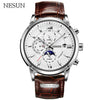 NESUN Men Luxury Top Brand Automatic Mechanical Wristwatches Luminous Sapphire Waterproof Sports Watches Clock Relogio Masculino