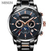 NESUN Men Fashion Top Brand Automatic Mechanical Wristwatches Luminous Waterproof Luxury Sports Watches Clock Relogio Masculino