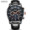 NESUN Men Fashion Top Brand Automatic Mechanical Wristwatches Luminous Waterproof Luxury Sports Watches Clock Relogio Masculino